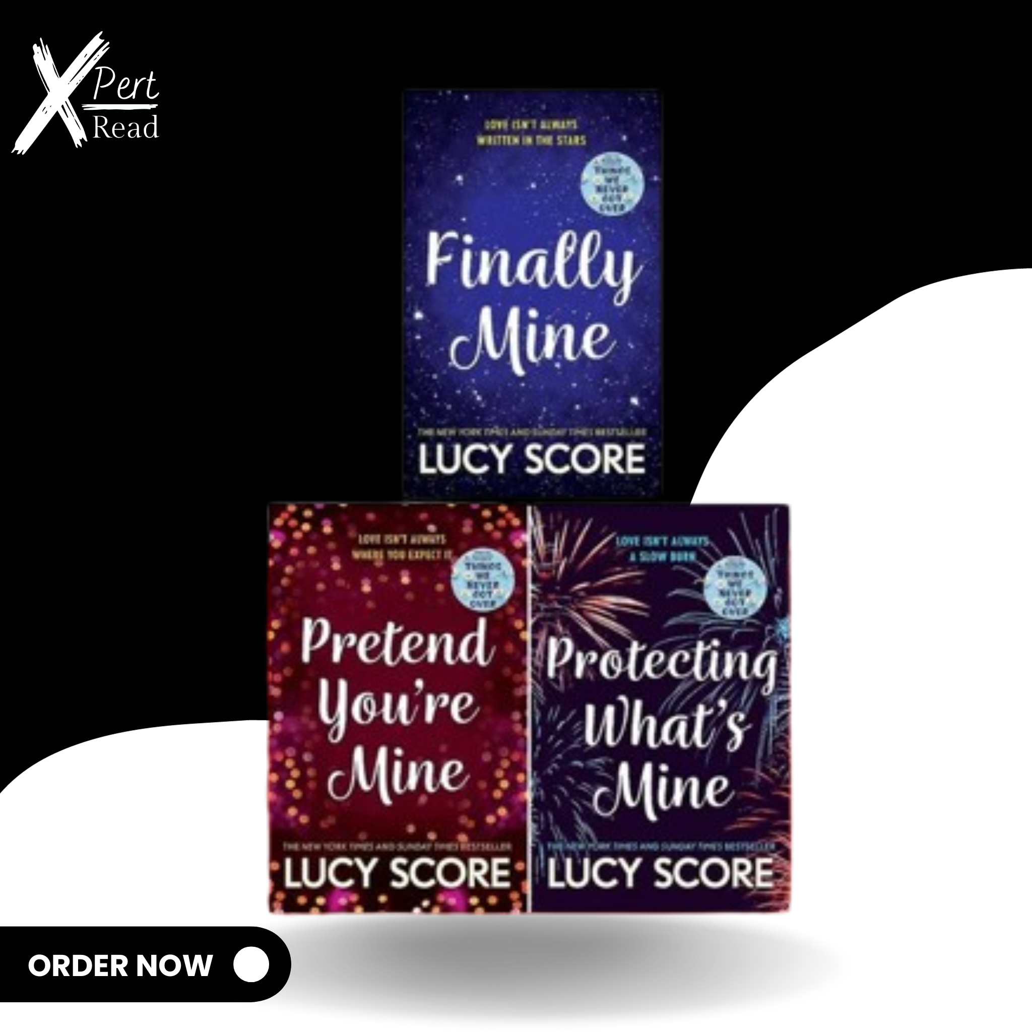 Pretend You're Mine, Finally Mine, Protecting What's Mine (3 Books) (Benevolence Series) By LUCY SCORE)