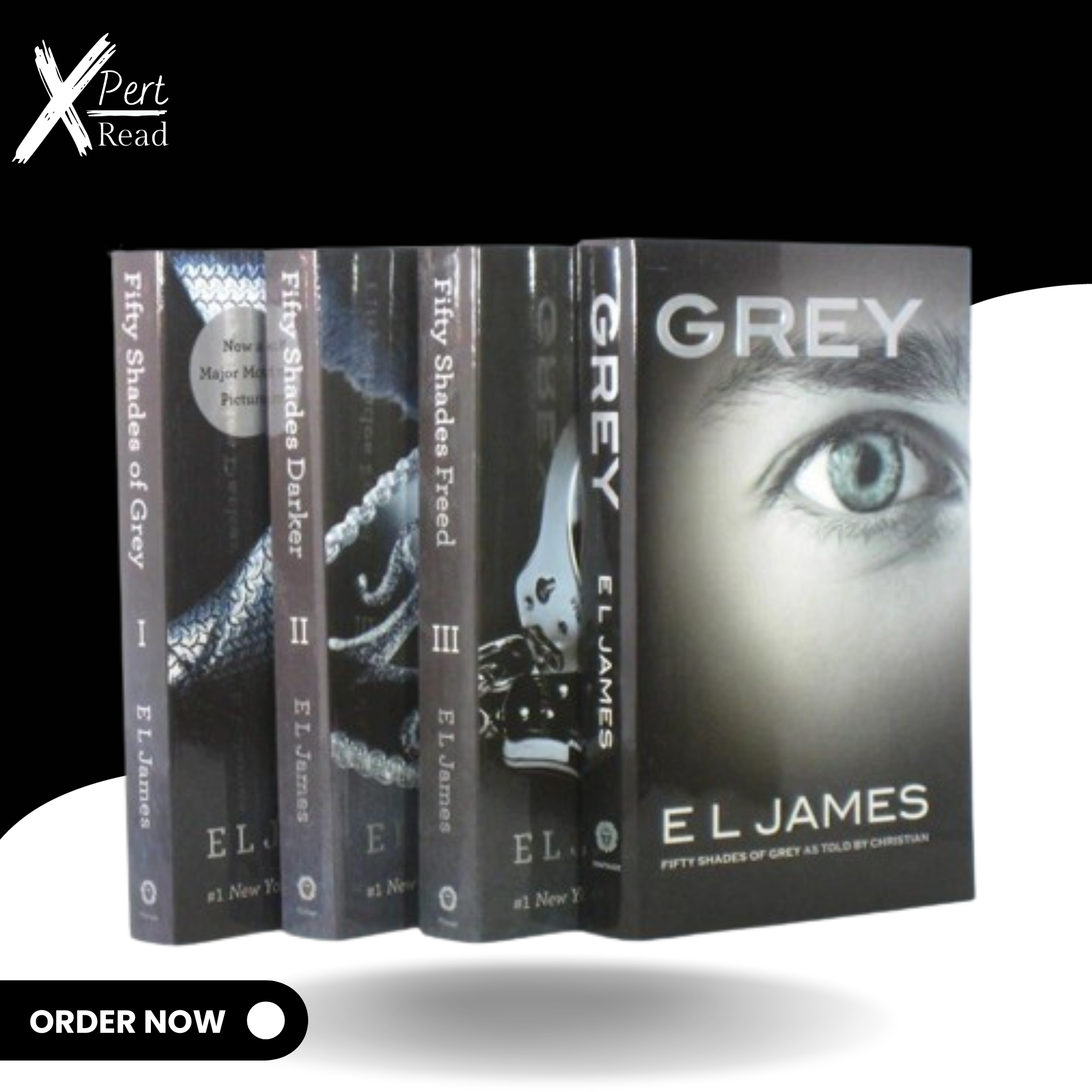 Fifty Shades Of Grey Series (4 Books) By E. L. JAMES