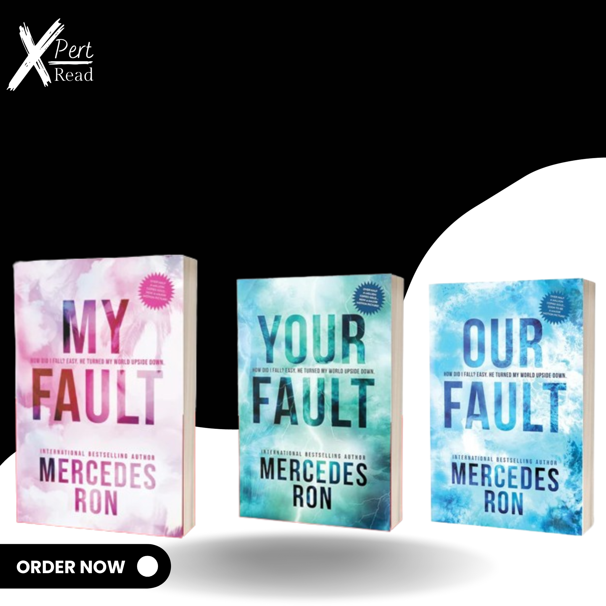 My Fault, Your Fault, Our Fault By MERCEDES RON (3 Books)